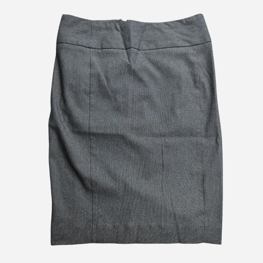 Apt 9 The Torie Skirt Womens 2 Grey Textured Pencil‎ Skirt Stretch Career Wear